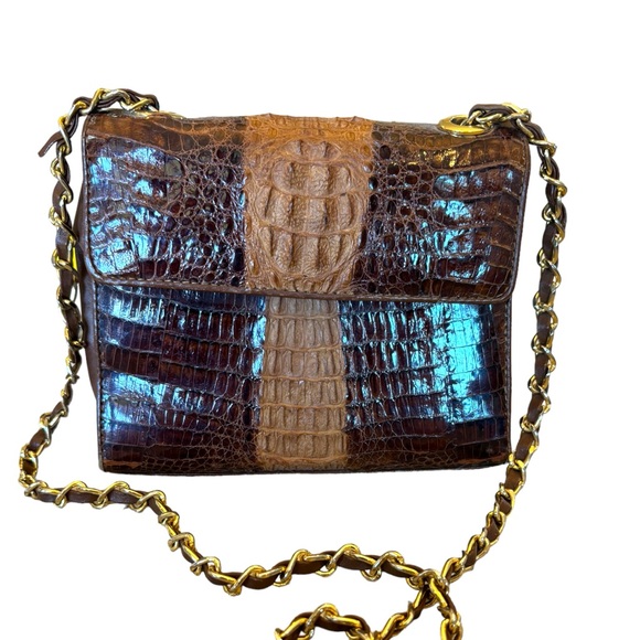 Crocodile Petite Handbag - Picture 1 of 10